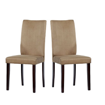 Chaise de salle à manger rembourrée shino