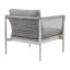 Chaise de patio avec coussins Caraker