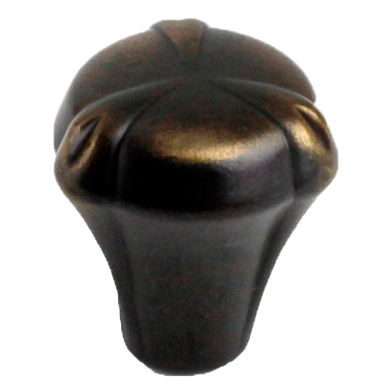 Luna 1 1/8 Inch Bronze Mushroom Cabinet Knob