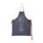 No Pattern Denim Bib Apron