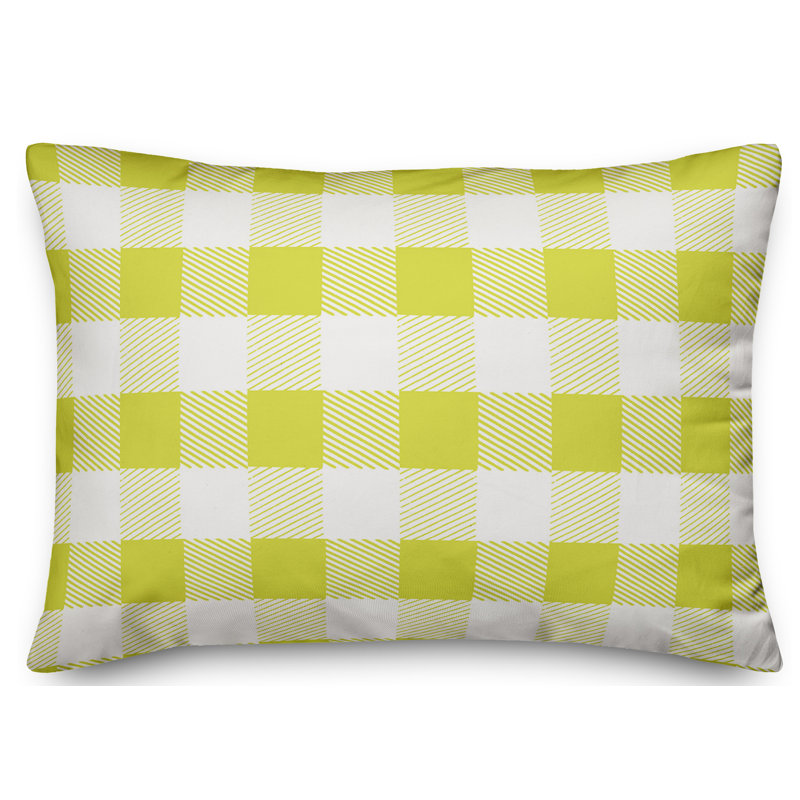 Coussin Buffalo, vert