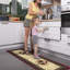 Tapis de couloir de cuisine antidérapant Siesta Rooster Design