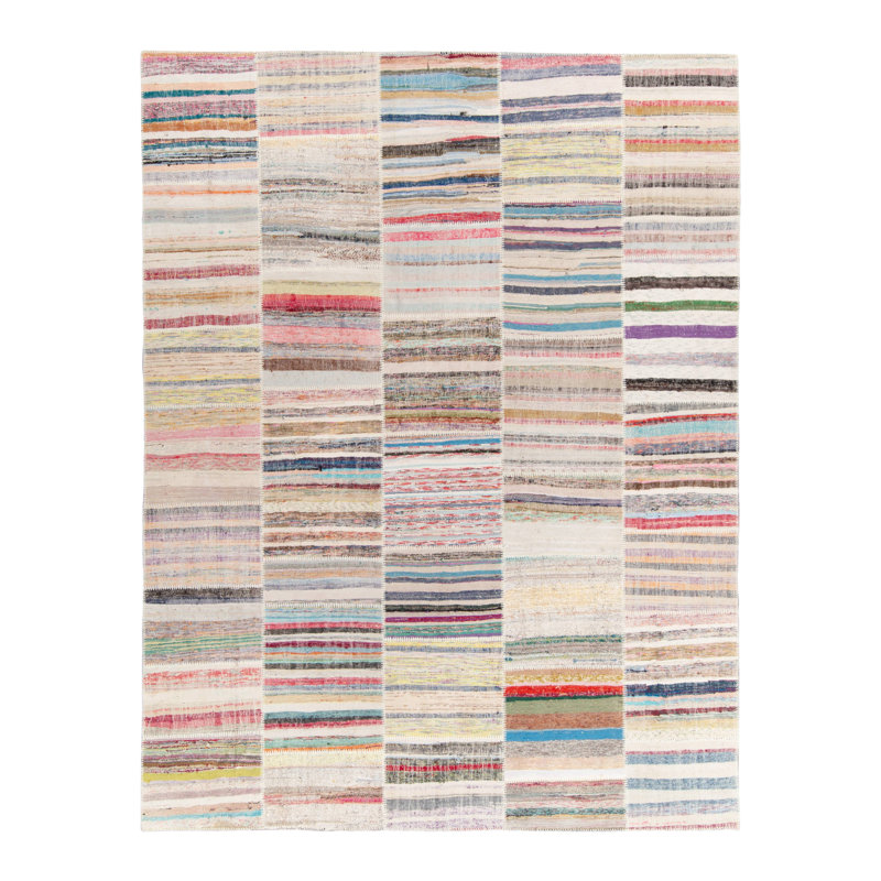 One-of-a-Kind 9’ X 12’ Hand Knotted Area Rug