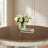 60.4" W Rustic Round Dining Table, Rustic Natural-1149452556