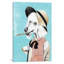 Reproduction d’art sur toile tendue, "coco de paris" caniche-72444161-72444162-72444168