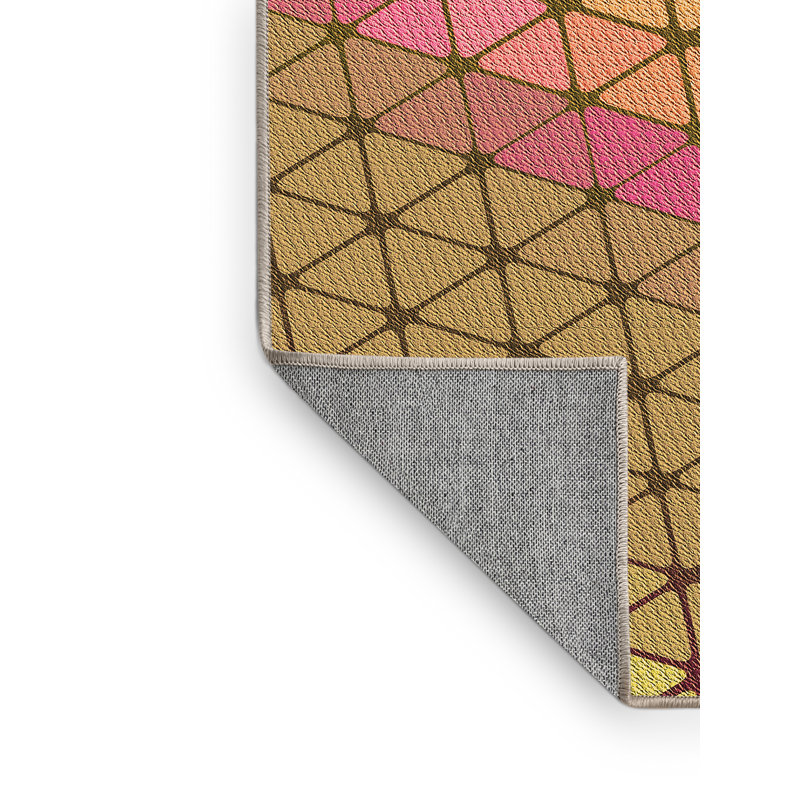 Chenille Washable Indoor Rug, Rectangle 7' x 10'