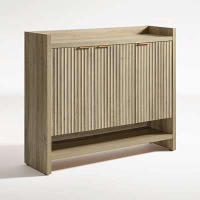 Nicolee 30 Pair Shoe Storage Cabinet