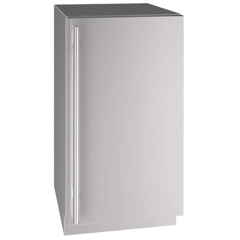 HRE518 18 inch Refrigerator, Stainless Solid