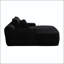 Chaise longue convertible avec porte-gobelet, revêtement moelleux et aucun assemblage requis-1081120782