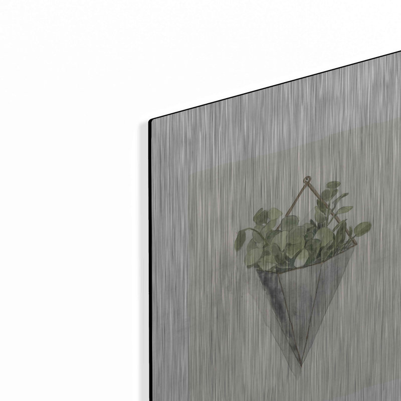 «Eucalyptus Wall Pocket» par Dogwood Portfolio Latitude Run®, art mural en métal, 24 po x 36 po, H 16 po x l 12 po