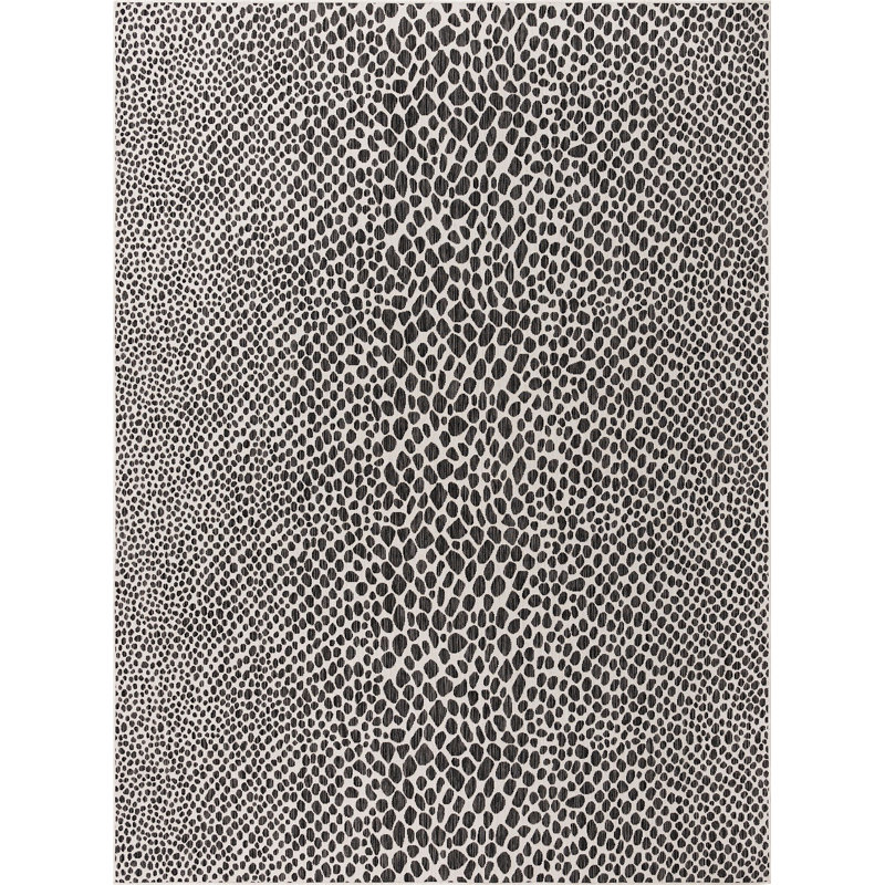 Outdoor Destiny Area Rug Pebble Color, Rectangle 9' x 12'