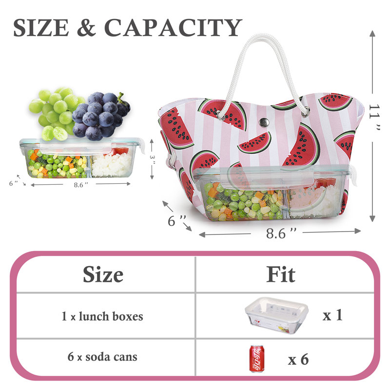 Tirrinia LB Polyester Picnic Tote Bag