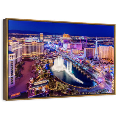 Las Vegas at Night Neon Lights