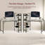 Yaraghi Metal Base Computer Desk-329167389