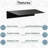 Simond Store 12-Inch Black Steel Wall-Mounted Floating Shelf, 8-Inch Depth-103253377