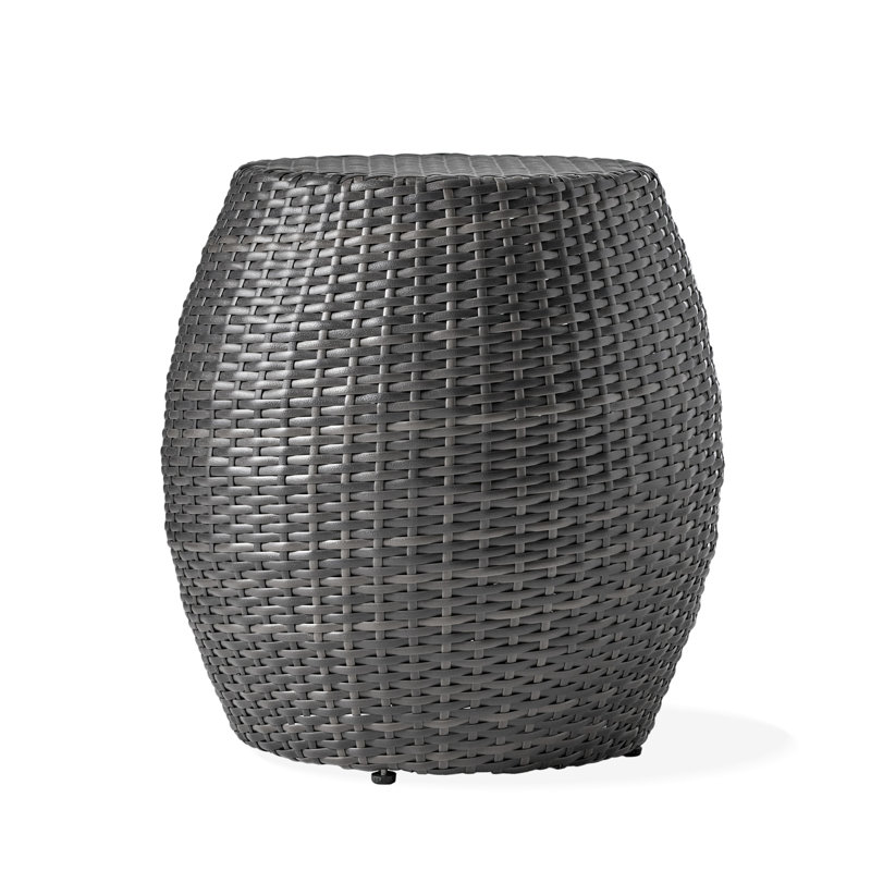 14.00" Wicker Outdoor Patio Side Table | Gift Idea