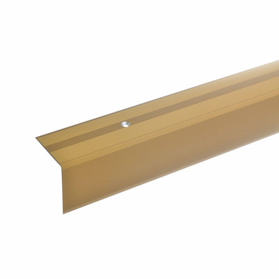Treppenwinkelprofil 42x40mm gebohrt