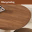 Table de salle à manger ovale l 31,4 po Vaneeza-1295004684
