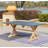 6 - Person Patio Dining Set Umbrella Hole Included Rectangular Table with Cushions Included