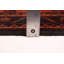 Tapis rouille noir Teimani 3 pi 8 po x 6 pi 8 po