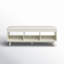 Banc de rangement en bois avec tablettes-1965953449