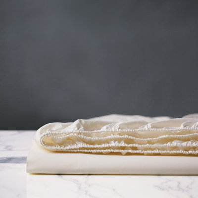 Drap-housse en percale de coton de qualité égyptienne à densité de tissage 200 fils Tessa