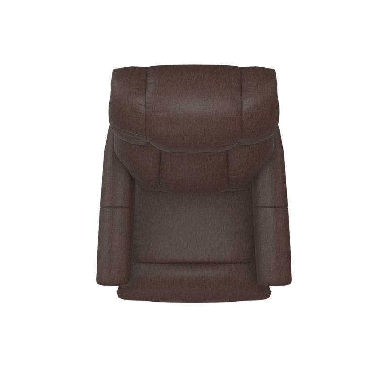Pinnacle 33" Wide Leather Match Manual Zero Clearance Standard Recliner