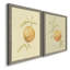 Toile encadrée de qualité supérieure «Dappled Oranges III» - prête à être accrochée-628419988-628419989