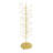 Multi-Layer 360 Degree Rotation Freestanding Hat Display Stand Rack With Wheels And 35 Hat Positions For Wigs, Helmets, Scarves-1901391644