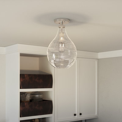 Marotta Glass Semi Flush Mount
