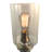 Royal Designs, Inc. 25" Crystal Accent Table Lamps Set of 2, Brushed Nickel Finish with Clear Glass Shades-765653258