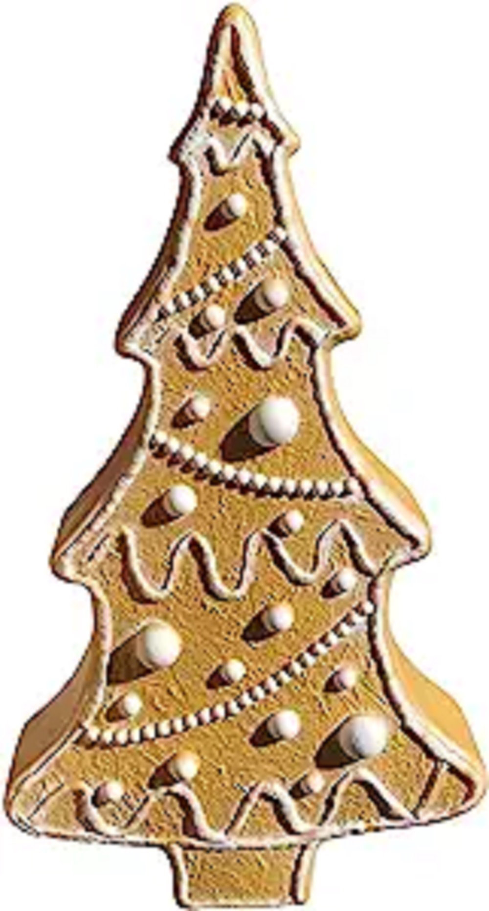 The Holiday Aisle® PMU Christmas LightUp Gingerbread Tree Blow Mold