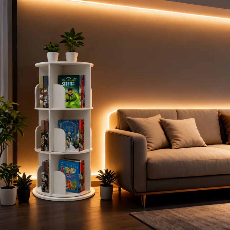 Bibliothèque pour enfants Rotating