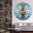 Wall Clock 36" Oversized for Living Room decor with Real Moving Gears England Collection-107103021