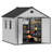 8x10 Ft Outdoor Storage Shed With Floor-121778535