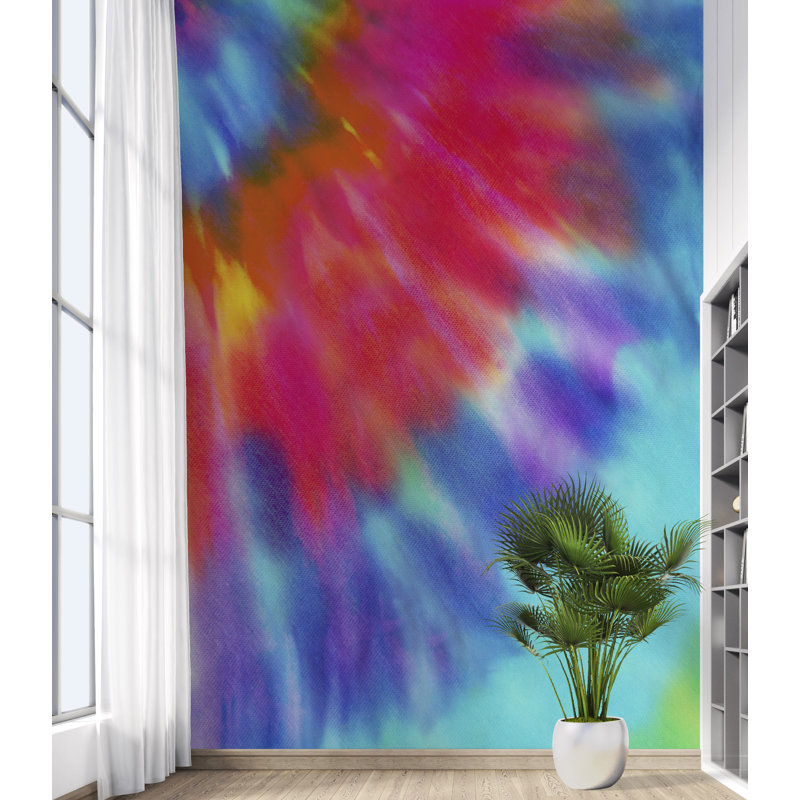 Harolyn Peel & Stick Ombre Wall Mural, 9' L x 8' W