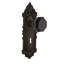 Victorian Plate with Decorative Keyhole and Waldorf Black Door Knob-1522455409-1522455412