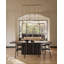 Sequence Mahogany Wood Dining Table