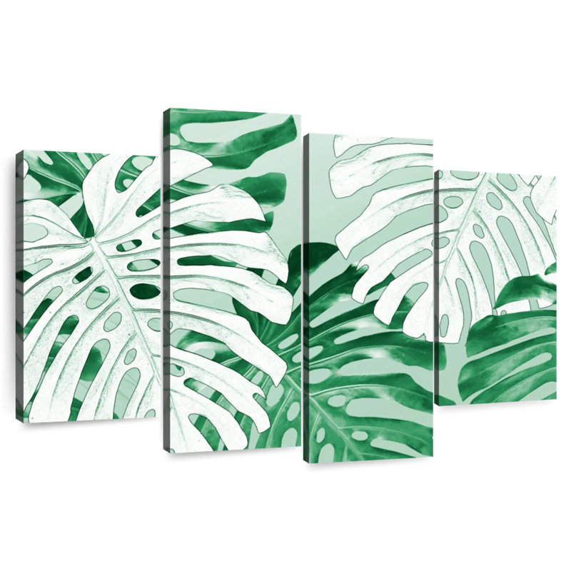 Monstera de la jungle tropicale Harnek, H 22 po x l 36 po