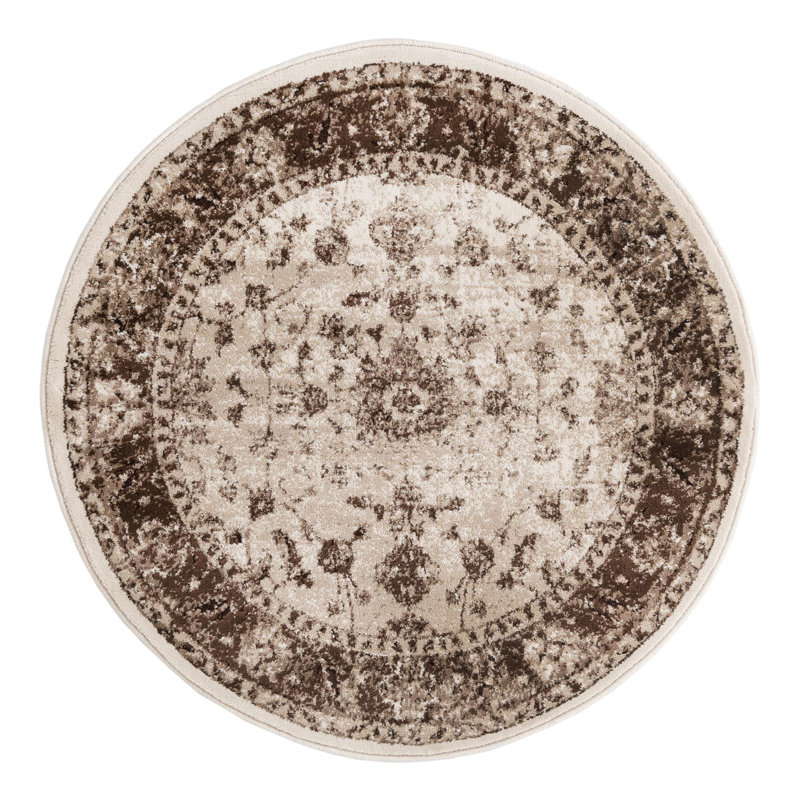 Anah Oriental Indoor Rug, Round 3'3"