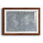 Carte du monde galvanisée - impression encadrée sur papier-61665160-61665164