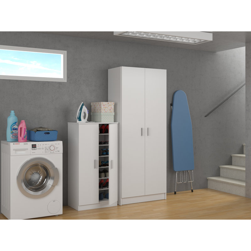 Shoe Storage, White Matte