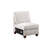Rene Ultra-Comfort Sectional Sofa with Convertible Ottoman