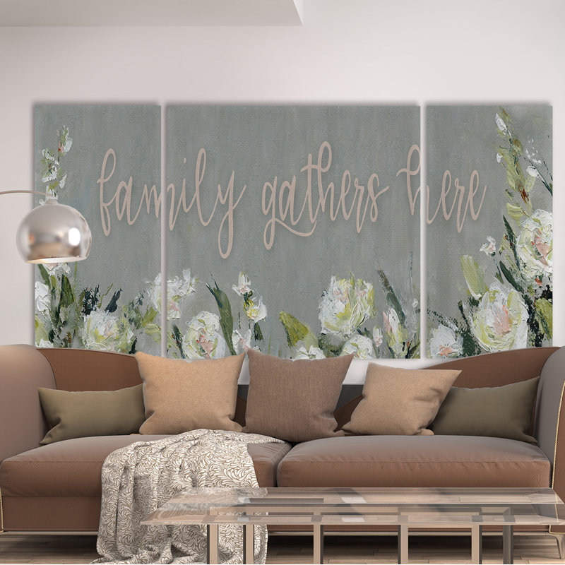 « a family gathers », impression sur toile tendue, impression sur toile tendue, reproduction d’art sur toile tendue