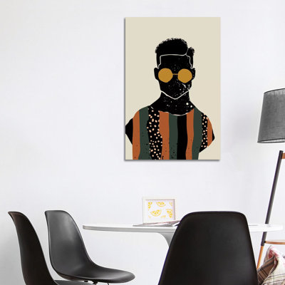 Black Hair VII - impression d'art graphique