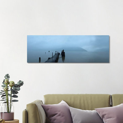 Dusk & Water III by James McLoughlin - Wrapped Canvas Panoramic Print
