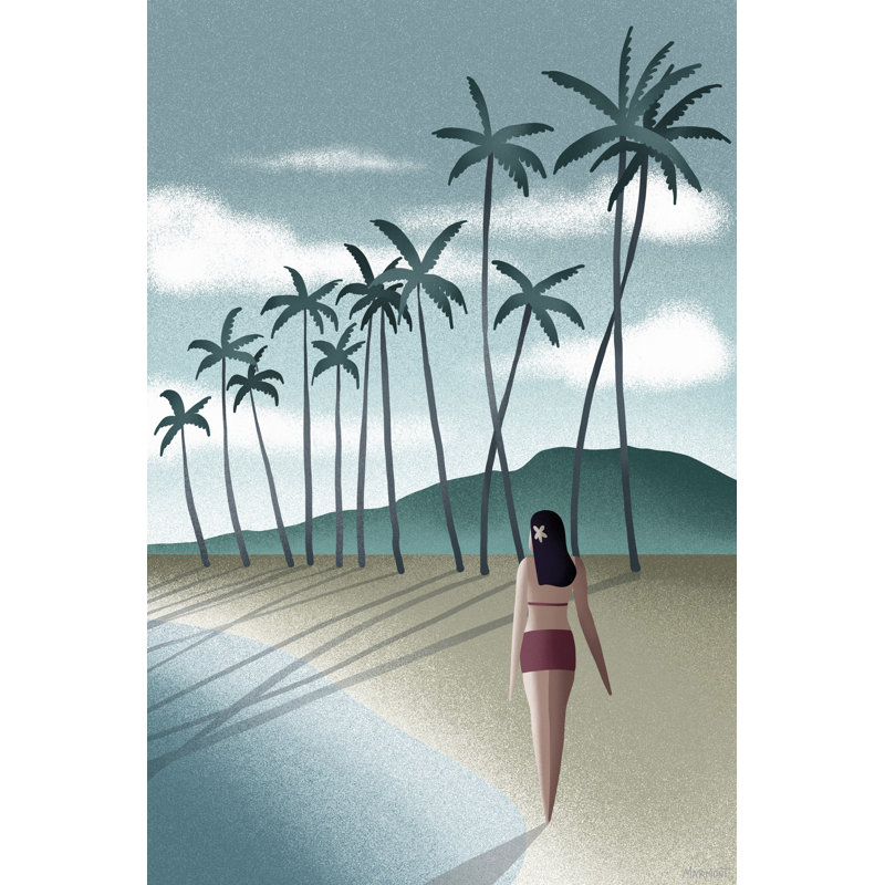 Impression sur toile tendue Billingsley, H 45 po x l 30 po x P 1,5 po