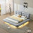 Floating Platform Bed-1786505005