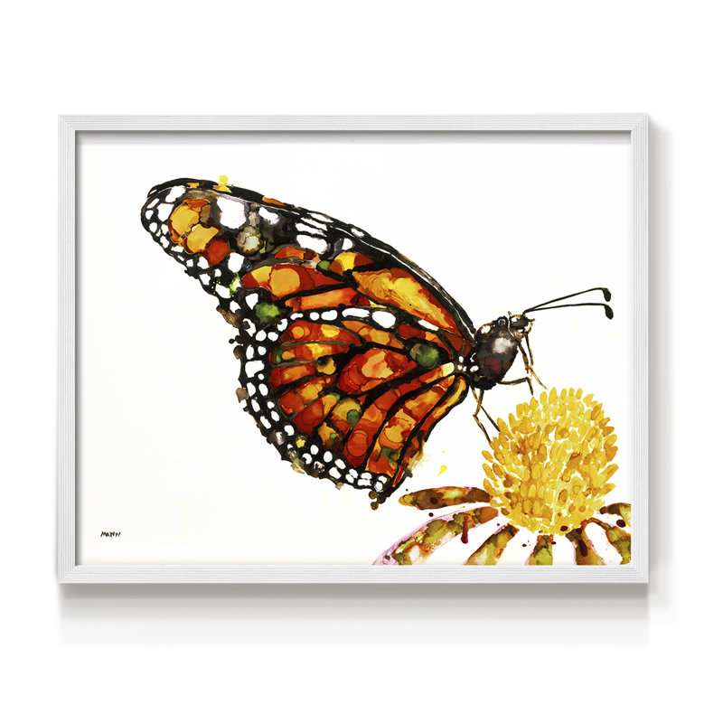 Wings I -Framed Print - Restickable