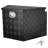 Trailer Tongue Box, Aluminum Alloy Diamond Plate Tongue Box Tool Chest, Heavy Duty Trailer Box Storage with Lock and Keys, Utility Trailer Tongue Box for Pickup Truck, RV, Trailer, 29"x16.2"x18"